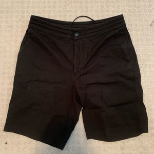 Lululemon black short size 32 9” inseam